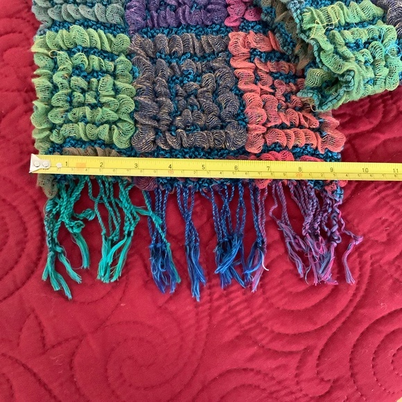 NWT Multicolor Lightweight Scarf Made in Argentina - Picture 5 of 5